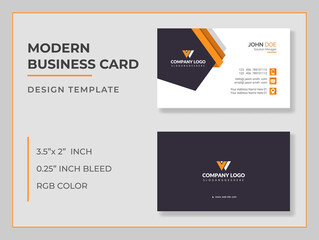 Creative and Clean Business Card Template