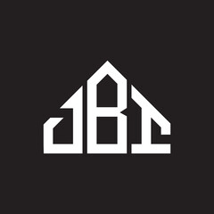 DBI letter logo design on black background. DBI creative initials letter logo concept. DBI letter design.