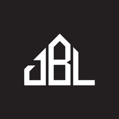 DBL letter logo design on black background. DBL creative initials letter logo concept. DBL letter design.