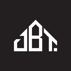 DBT letter logo design on black background. DBT creative initials letter logo concept. DBT letter design.