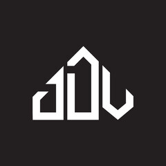 DDV letter logo design on black background. DDV creative initials letter logo concept. DDV letter design.