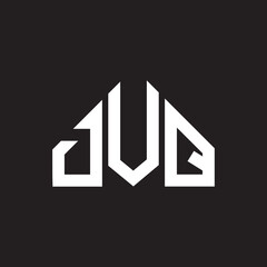 DVQ letter logo design on black background. DVQ creative initials letter logo concept. DVQ letter design.