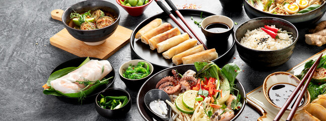 Asian food concept.