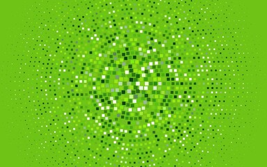 Light Green vector texture in rectangular style.