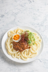 肉味噌うどん
