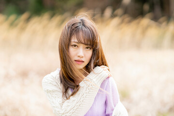 Fototapeta premium 美しい日本女性