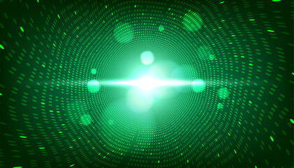 Digital technology background. Abstract tech visual for science template. Futuristic background with dots combination.