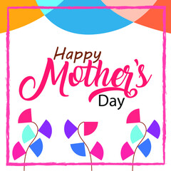 Happy mother's day social media post banner