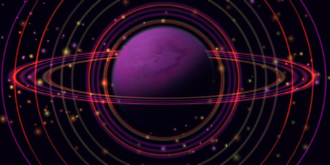 background with space