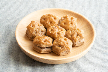 お菓子（日の丸構図）