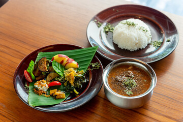 インド風カレー　