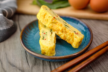 Korean Gyeran-mari (Fried Egg Roll)
