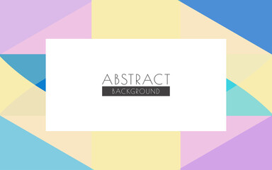 Obraz premium soft pastel colorful abstract geometric pattern background