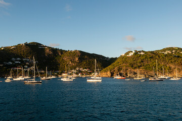 Fototapeta na wymiar Ile de Saint Barthélemy, Petites Antilles