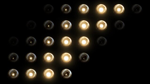 Led_Wall Light. 27_different_transitions. 60_seconds. music clip background. Flasihng light. Spot light. Concert stage light. 4K video