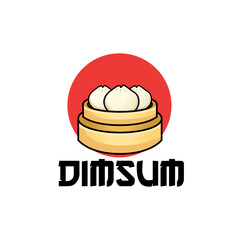 Dimsum logo on white background