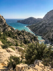 Calanques, creeks of marseille