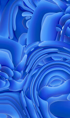 Obraz premium Colorful bright abstract graphic painting design. Abstract spots, fancy lines for the background