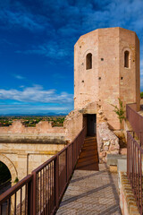 Obraz premium Porta Venere (Venus Gate) eastern tower ruins in Spello