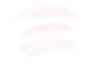 set of airy pink frames in a watercolor style