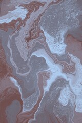Abstract digital fluid art marble background 