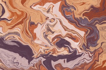 Abstract digital fluid art marble background 
