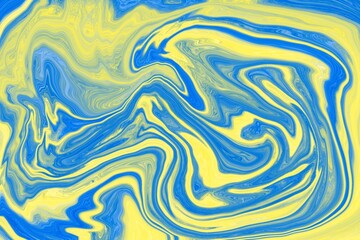 Abstract digital fluid art marble background 