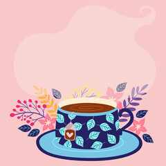 illustration of a cup of tea