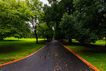 Fitzroy Gardens in Melbourne Australia