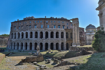 Remains of a Colosseum
