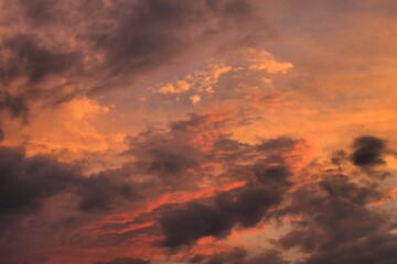 sky clouds sunset skyscape sundown view mood
nature