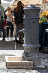Water Fountain in the City