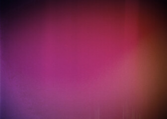 Intentional distortion and noise: the screen of an old VHS player, connected to a TV, showing a pink blank screen with thin scanlines and a vignette. Damaged tape or bad signal.
