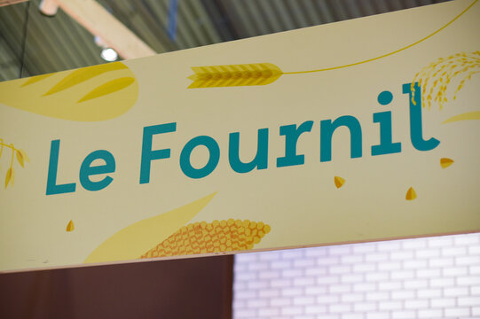 view on the Fournil signboard on the agriculture show