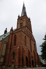 church of our person of our person country , image taken in stettin szczecin west poland, europe