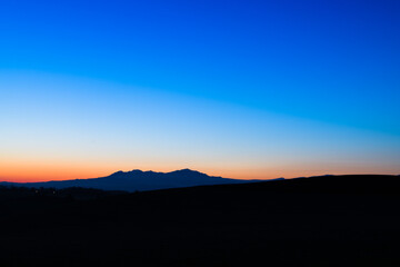 美瑛旭岳グラデーション