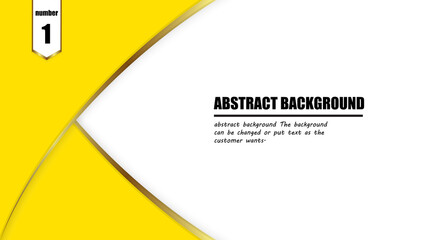 Modern abstract background with futuristic hipster graphics. Yellow background with golden stripes. Abstract vector background texture design, bright poster, yellow banner and white background vector 