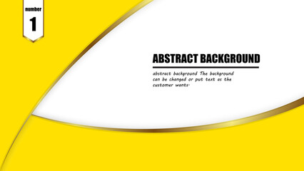 Modern abstract background with futuristic hipster graphics. Yellow background with golden stripes. Abstract vector background texture design, bright poster, yellow banner and white background vector 