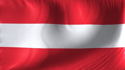 National flag of Austria. Austrian flag waving against background.