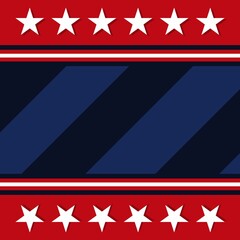 election day background vector design