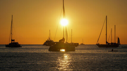 Nai Harn Sunset Beach, Phuket Island, Thailand