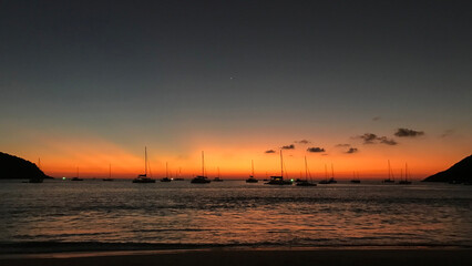 Nai Harn Sunset Beach, Phuket Island, Thailand