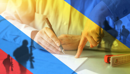 Russia and Ukraine have entered into a peace agreement.Democratic problem solving, Partnership and...