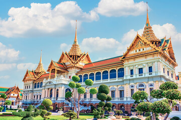 Fototapeta premium Grand Palace in Bangkok city, Thailand