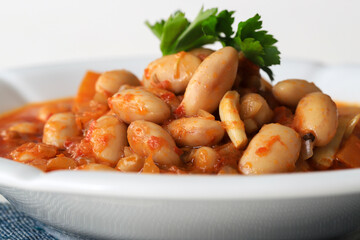Turkish Kidney Beans Pilaki, Kidney Beans with Carrots (Turkish name: Kidney Beans with Carrots)