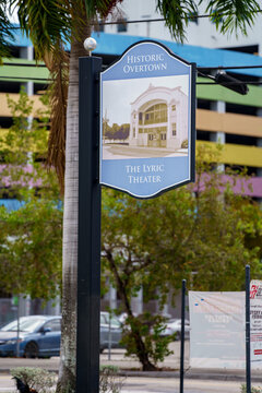 Photo of Historic Overtown Lyric Theater street sign