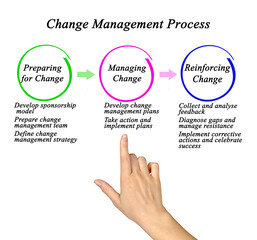 Components of Change Management Process.