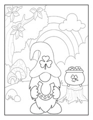 St. Patrick's Day Coloring Book Pages for Kids, St Patricks Day Coloring Pages For Kids