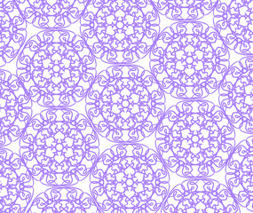 seamless pattern with flowers