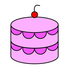birthday cake icon
